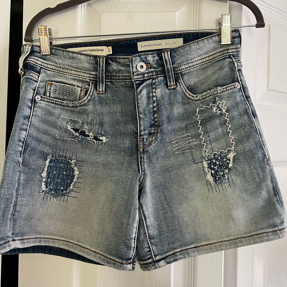 Anthropologie Slim Boyfriend Shorts (Pilcro)